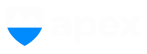 Apex logo reverse